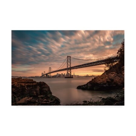 Trademark Fine Art Bruce Getty 'San Francisco's Stretch' Canvas Art, 22x32 IC00801-C2232GG